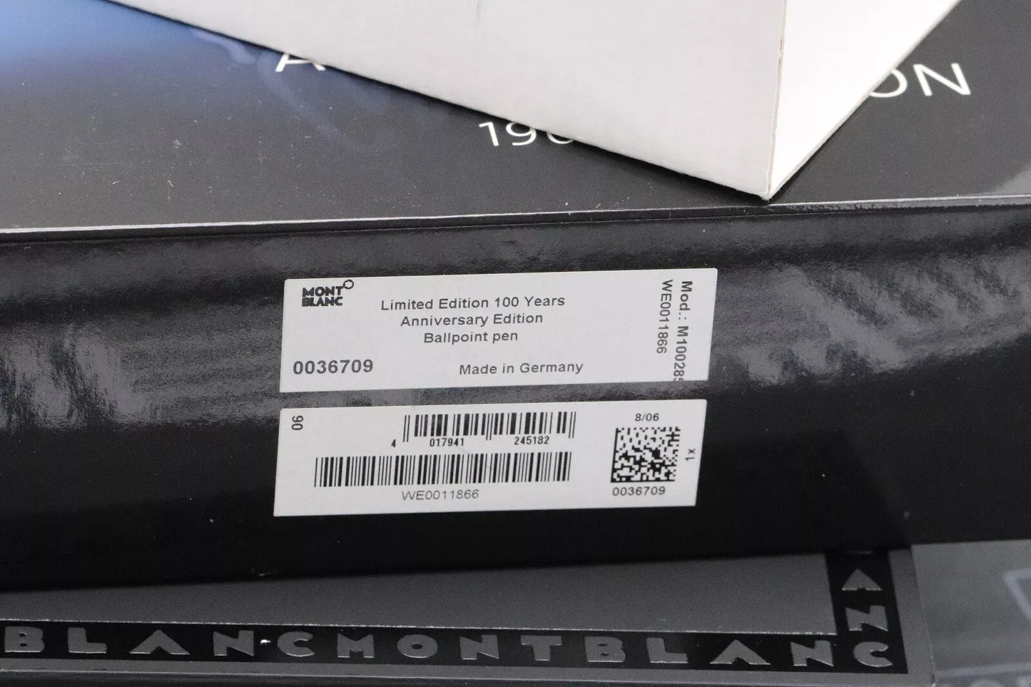 Montblanc 100 Year Anniversary Ballpoint Pen - UNUSED image 7