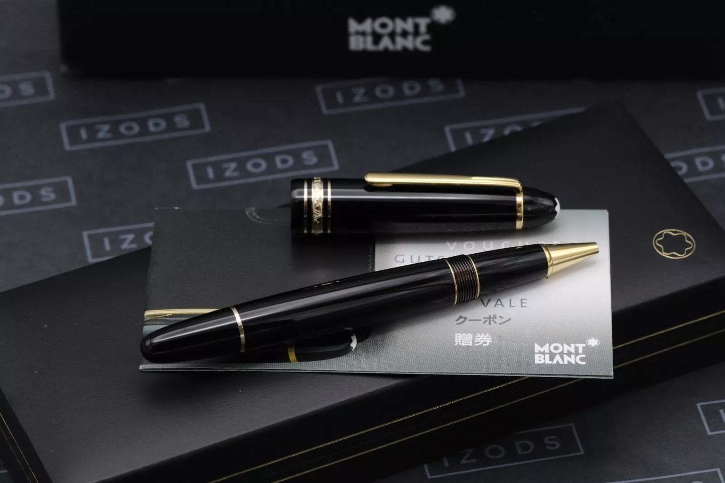 Montblanc Meisterstück 162 LeGrand Gold-Coated Rollerball Pen - UNUSED image 6