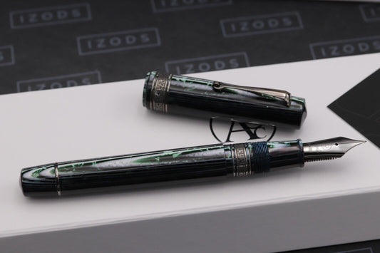 ASC Bologna Extra China Bespoke Arco Verde Fountain Pen image 1