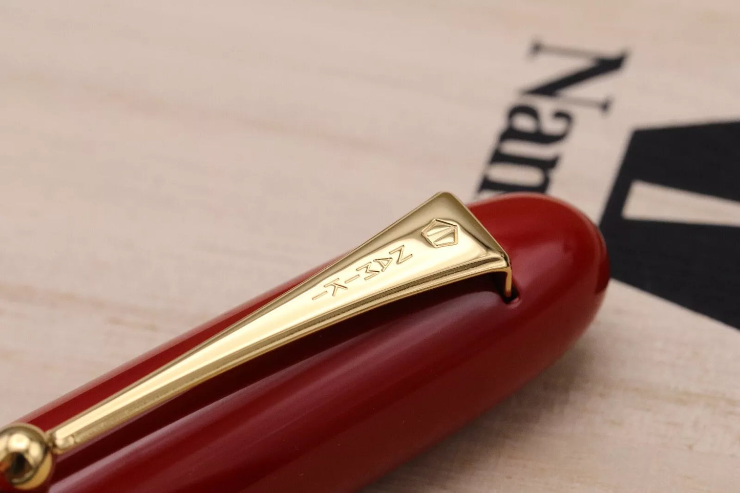Namiki Yukari Royale Vermillion Urushi Fountain Pen – UNUSED image 5