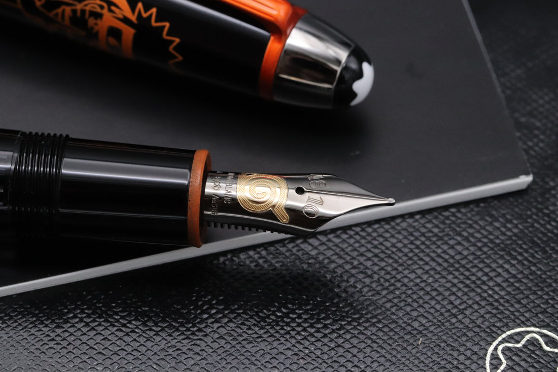 Let's take a quick look at the Montblanc x Naruto LeGrand Fountain Pen