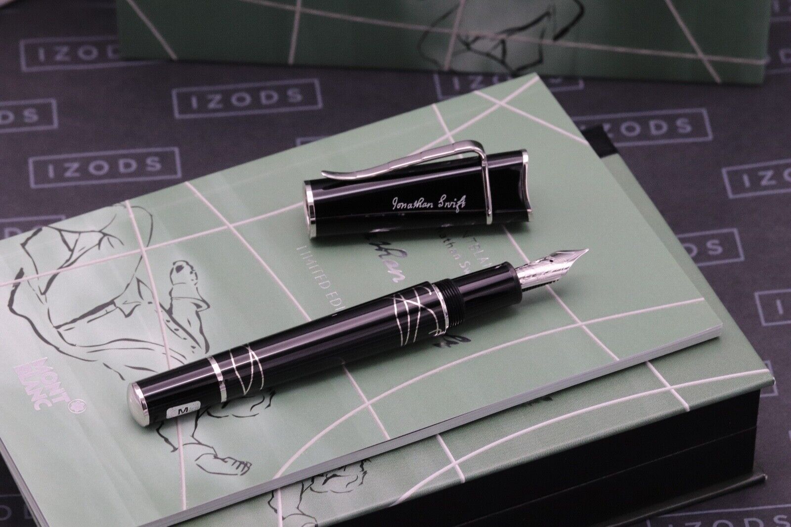 Montblanc Writers Edition Jonathan Swift Fountain Pen - UNUSED image 1