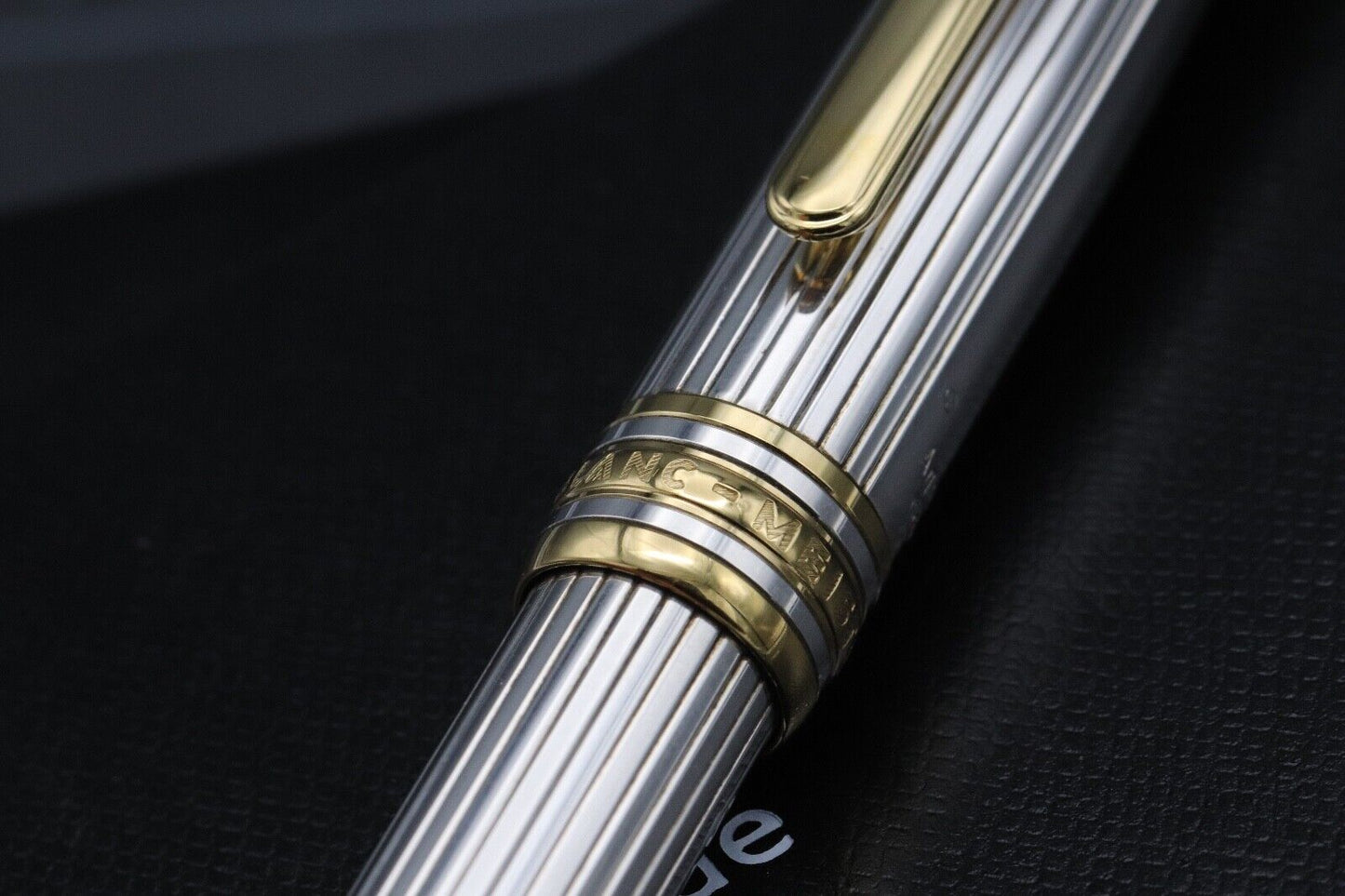 Montblanc Meisterstuck Classique AG925 Pinstripe Ballpoint Pen - Serviced by MB image 2