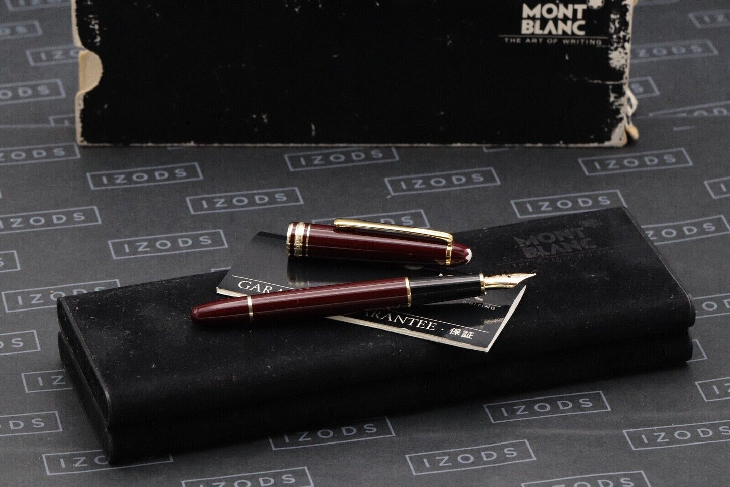 Montblanc Meisterstuck 144 Classique Bordeaux (Black Section) Fountain Pen image 0