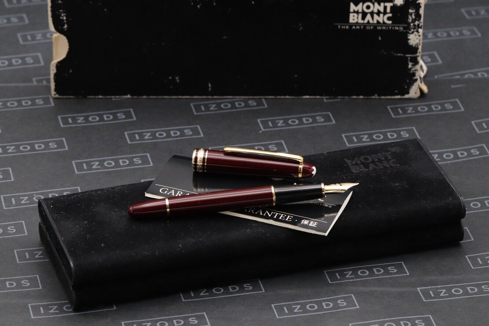 Montblanc Meisterstuck 144 Classique Bordeaux (Black Section) Fountain Pen image 0
