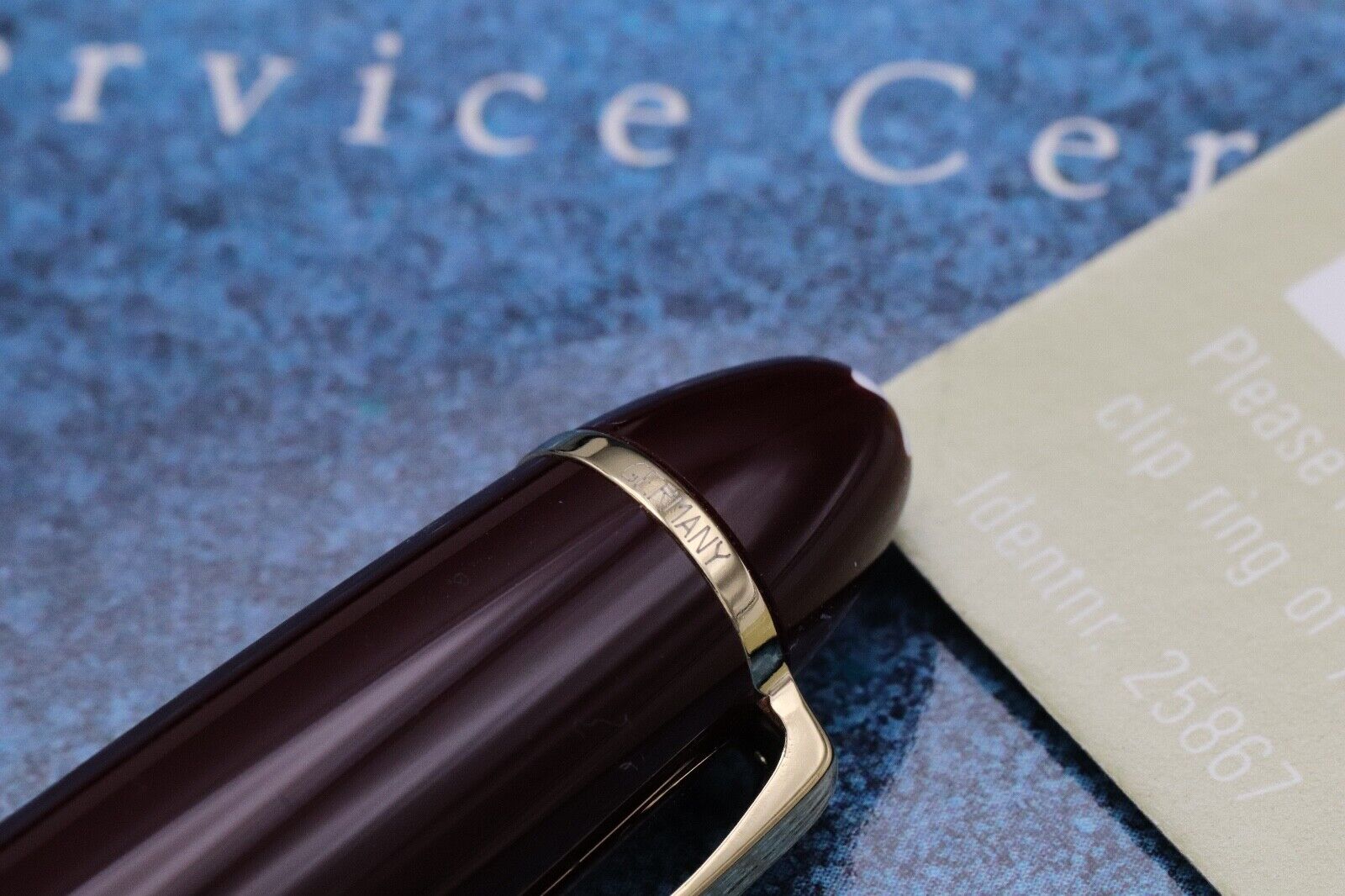 Montblanc Meisterstuck 146 LeGrand Bordeaux Fountain Pen - UNUSED - 1991-92 image 6