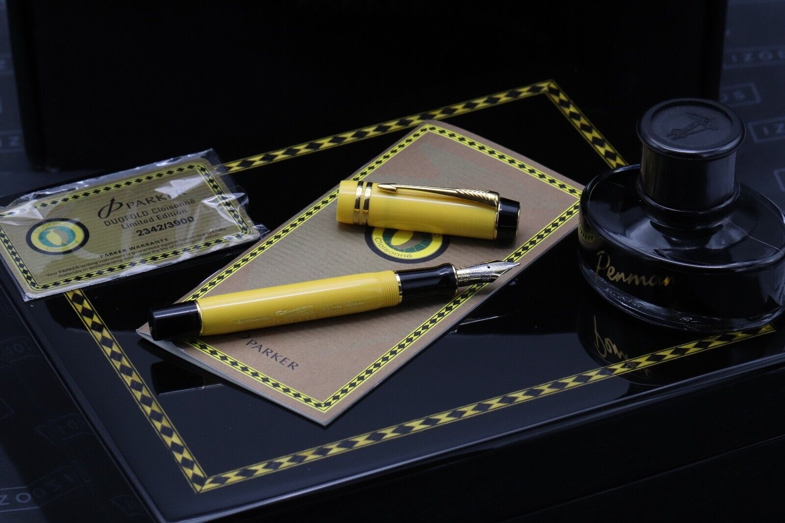Parker Duofold Centennial Cloisonne Limited Edition Fountain Pen image 0