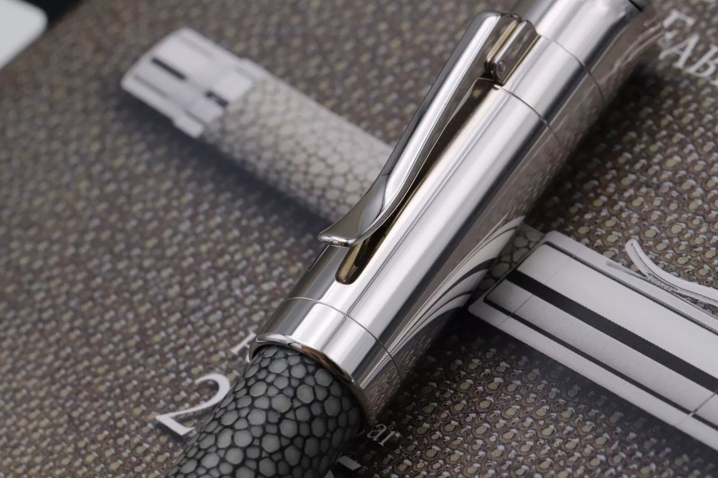 Graf von Faber-Castell Pen of the Year 2005 Galuchet Fountain Pen - UNUSED image 8