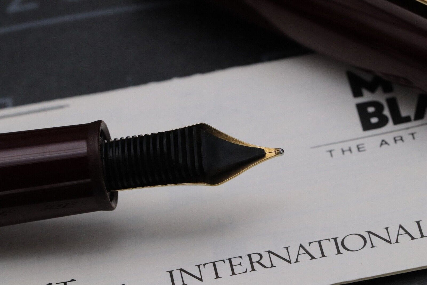 Montblanc Meisterstuck 146 LeGrand Bordeaux Fountain Pen image 3