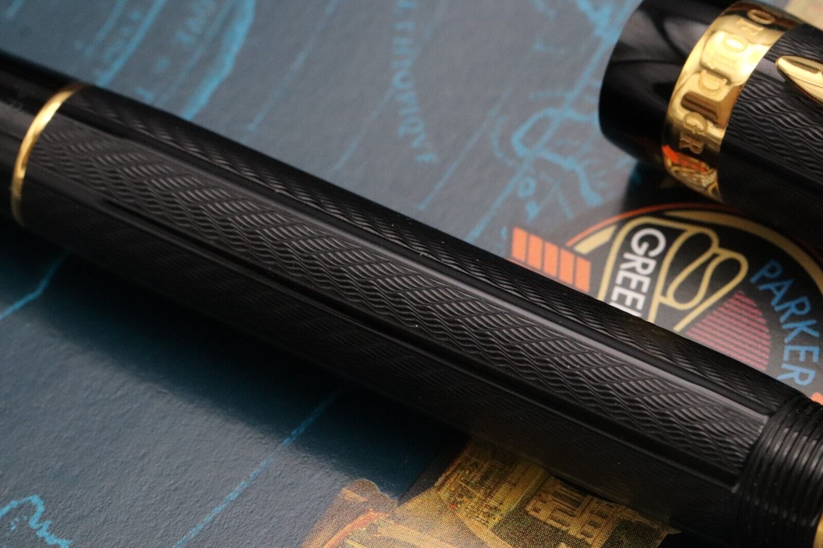 Parker Duofold Centennial Greenwich Limited Edition Fountain Pen - UNUSED image 3