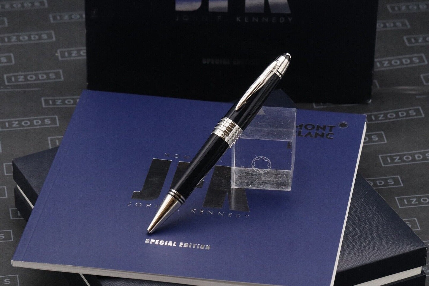 Montblanc Great Characters John F. Kennedy JFK Blue SE Ballpoint Pen image 0