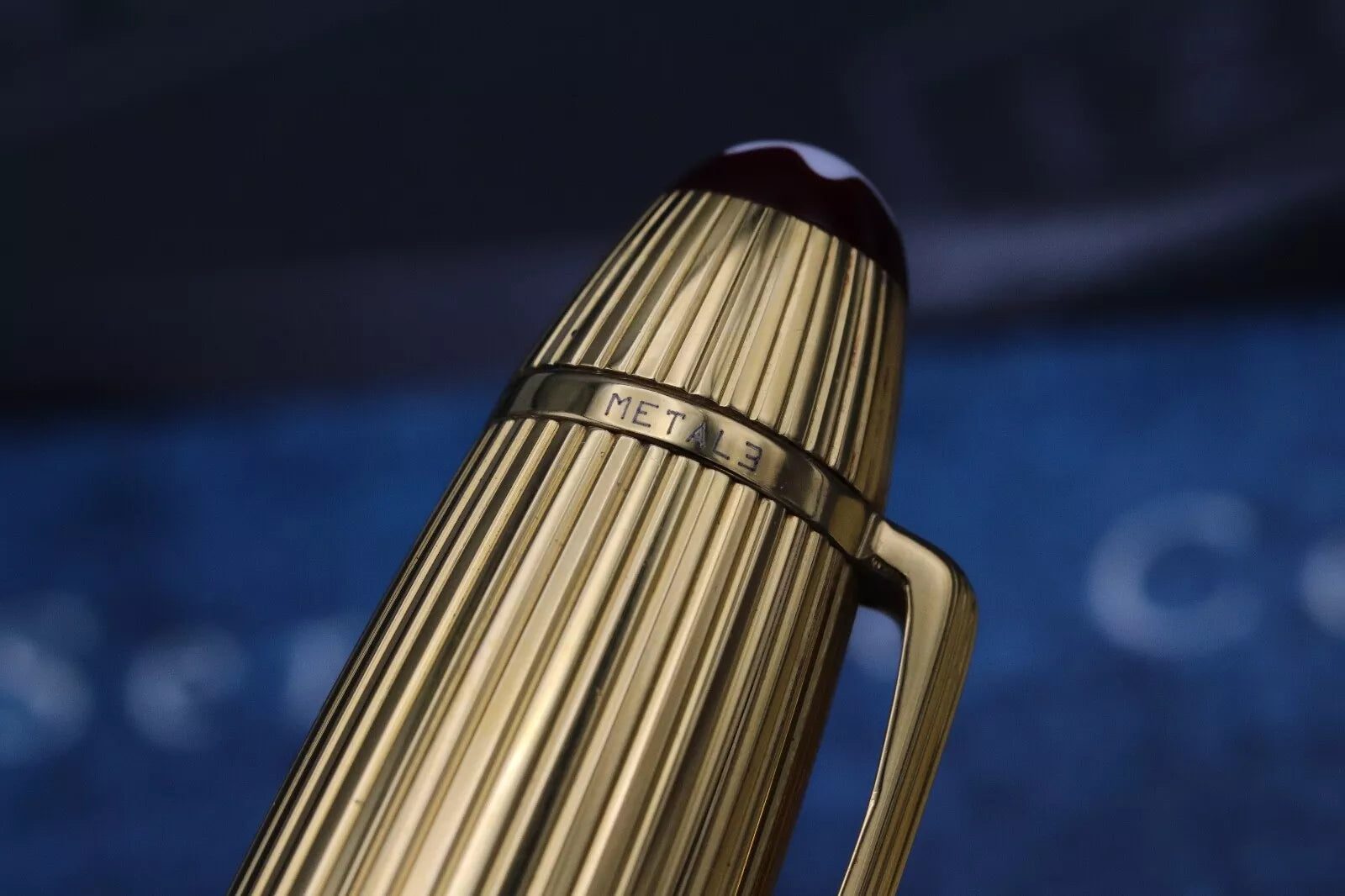 Montblanc Meisterstuck 146 LeGrand Bordeaux Vermeil Fountain Pen - NEVER INKED image 7