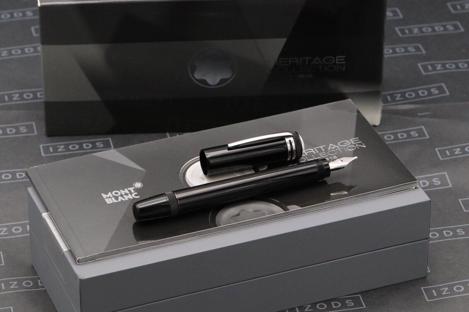 Montblanc Heritage 1912 Fountain Pen - NEVER INKED – IZODS