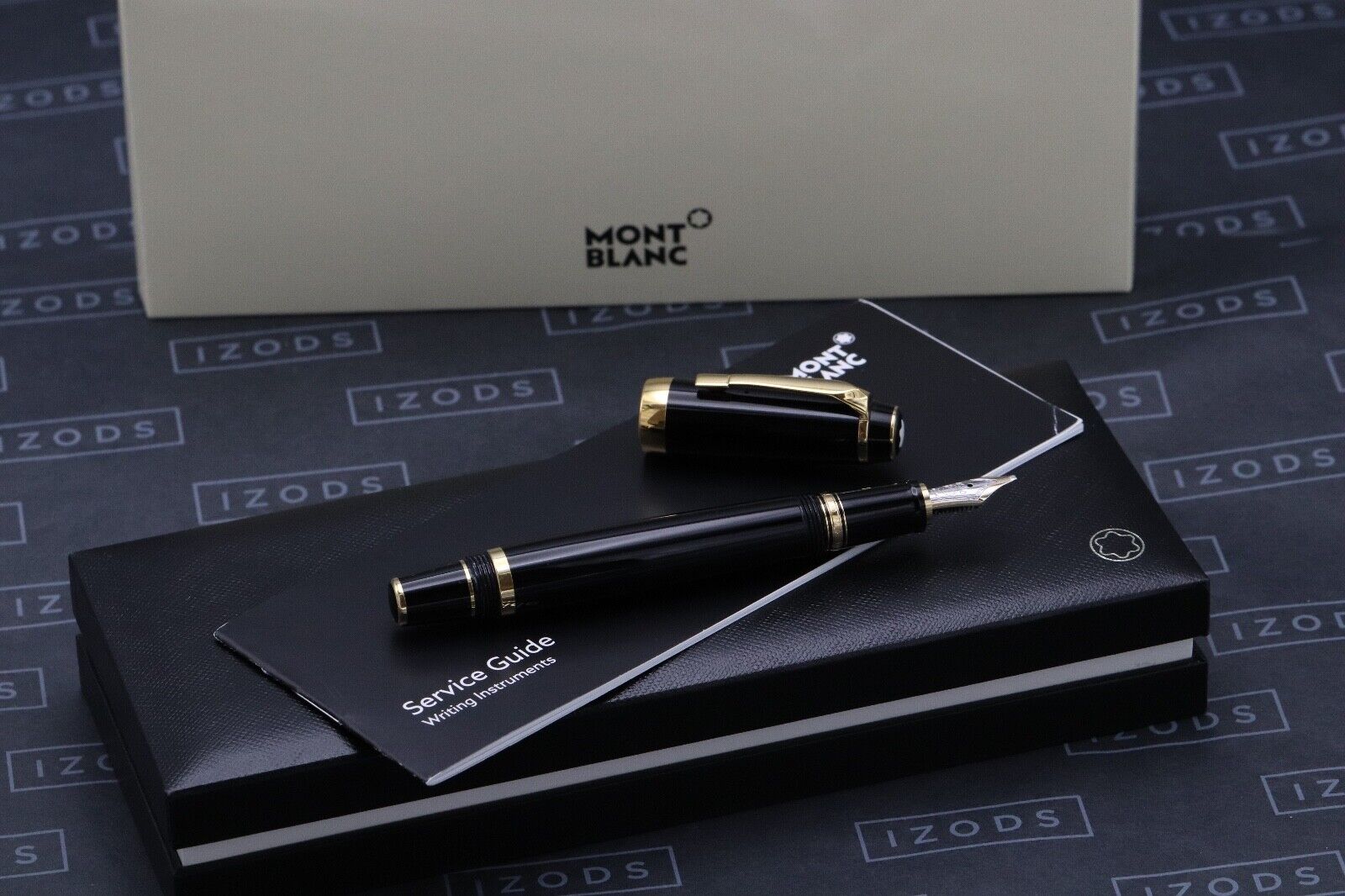 Montblanc Boheme Gold Line No Stone Midsize Fixed Nib Fountain Pen - BB Nib image 0