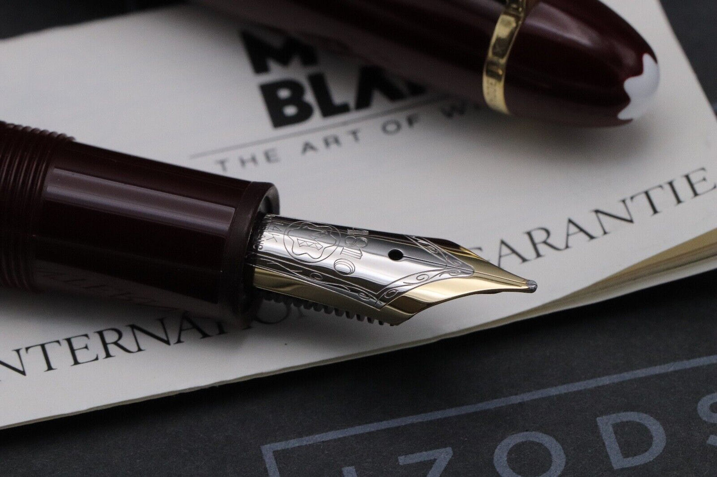 Montblanc Meisterstuck 146 LeGrand Bordeaux Fountain Pen image 2