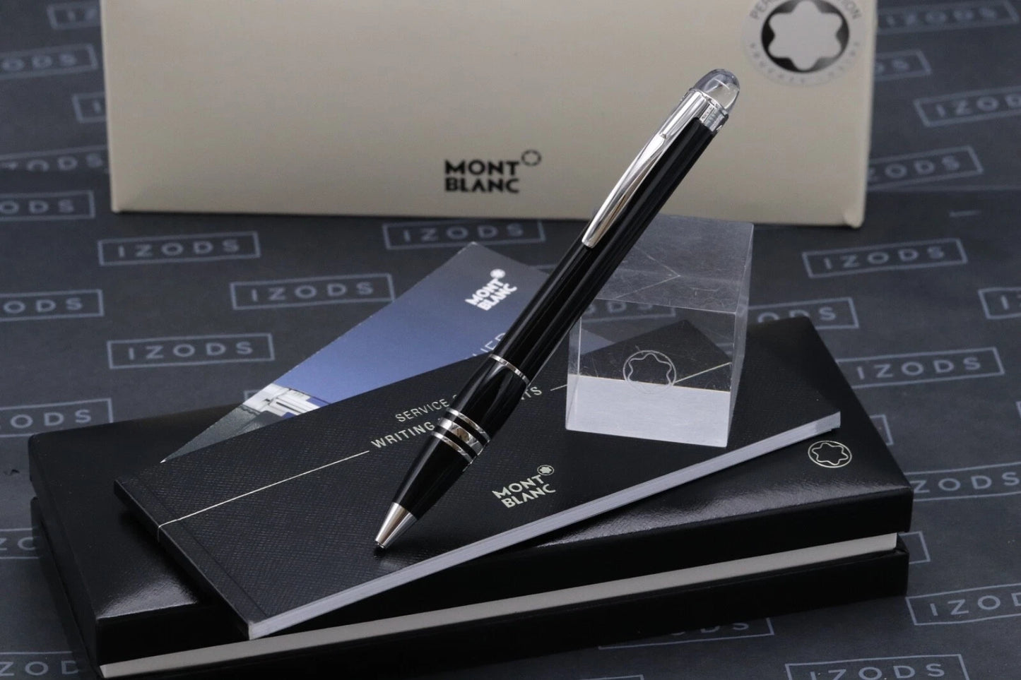 Montblanc Starwalker Platinum Resin Ballpoint Pen - UNUSED image 0