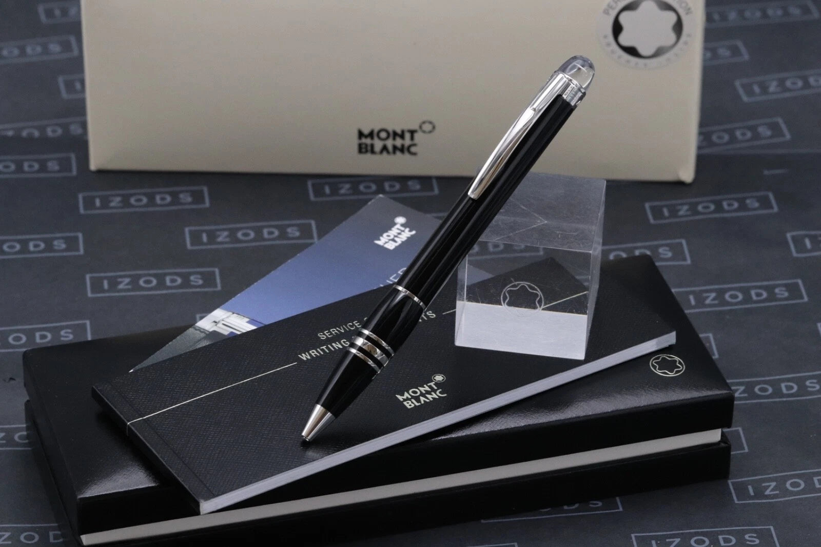 Montblanc Starwalker Platinum Resin Ballpoint Pen - UNUSED image 0