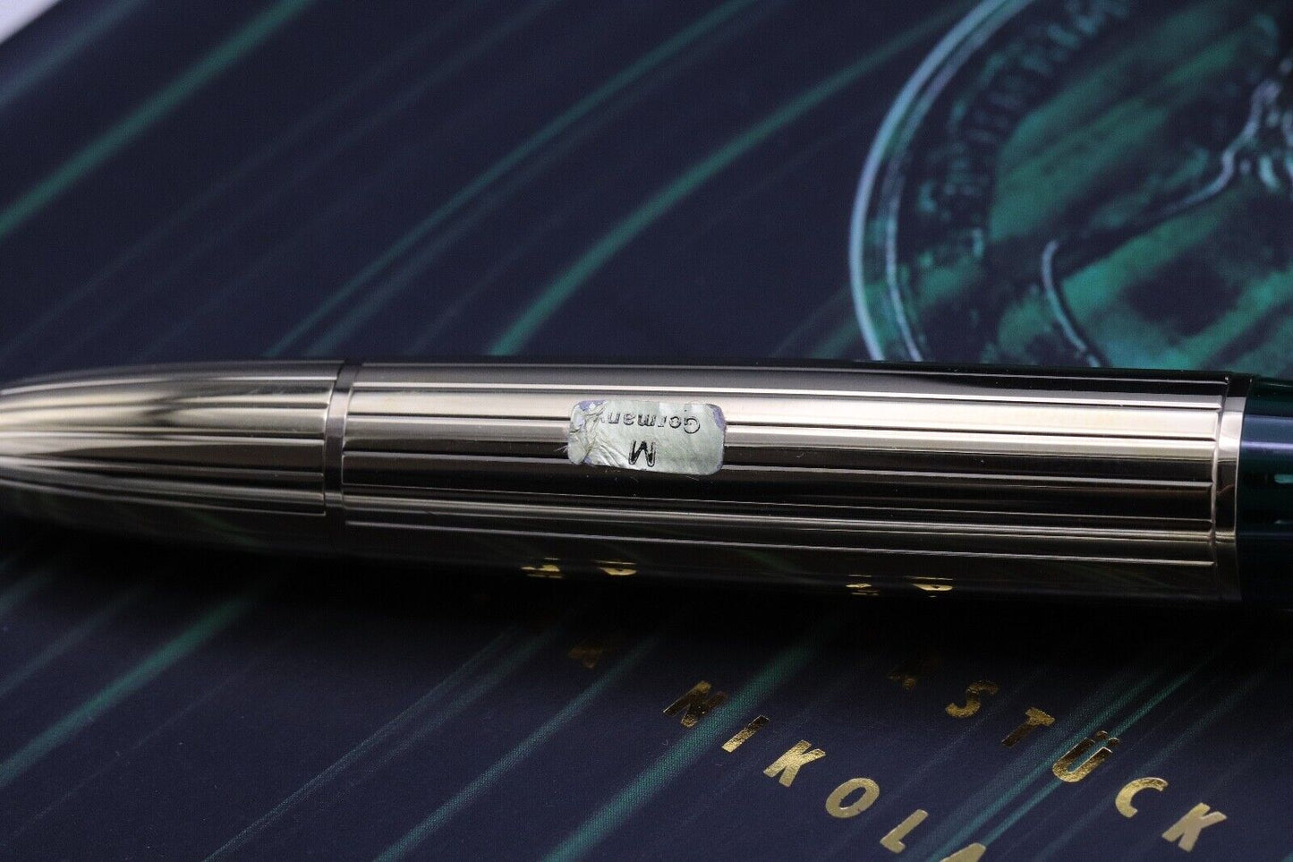 Montblanc Meisterstuck 146 LeGrand Czar Nikolai I Vermeil Fountain Pen - UNUSED image 3