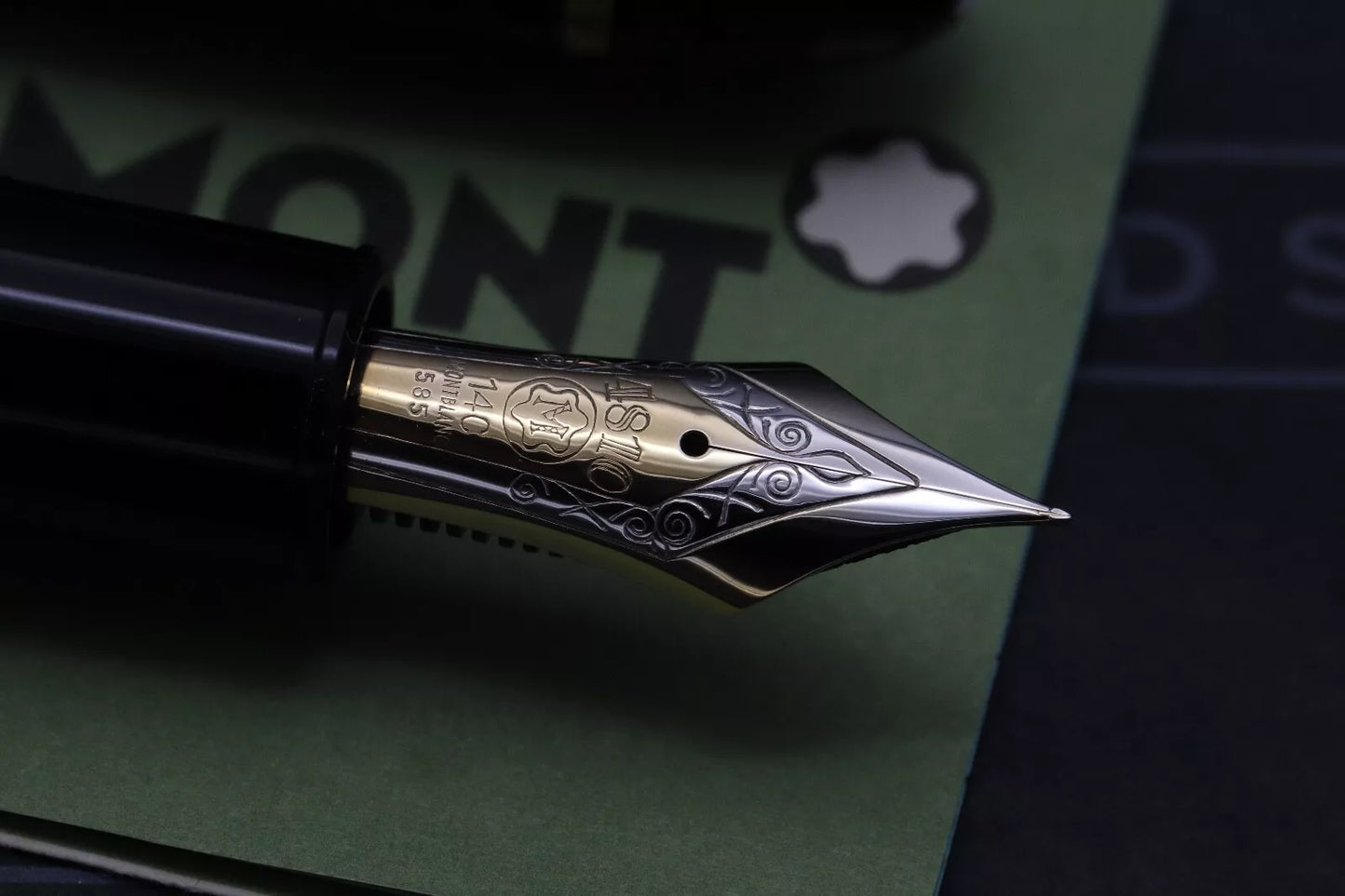 Montblanc Meisterstuck 149 Gold-Coated Fountain Pen - 1969-72 - 14C EF Nib image 7
