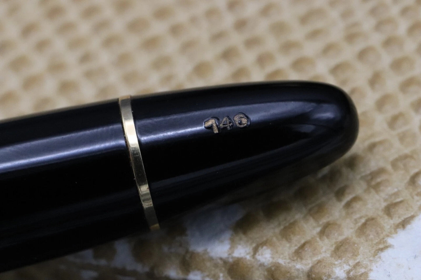 Montblanc Meisterstuck 146 Celluloid 1950s Gold Coated Fountain Pen image 12