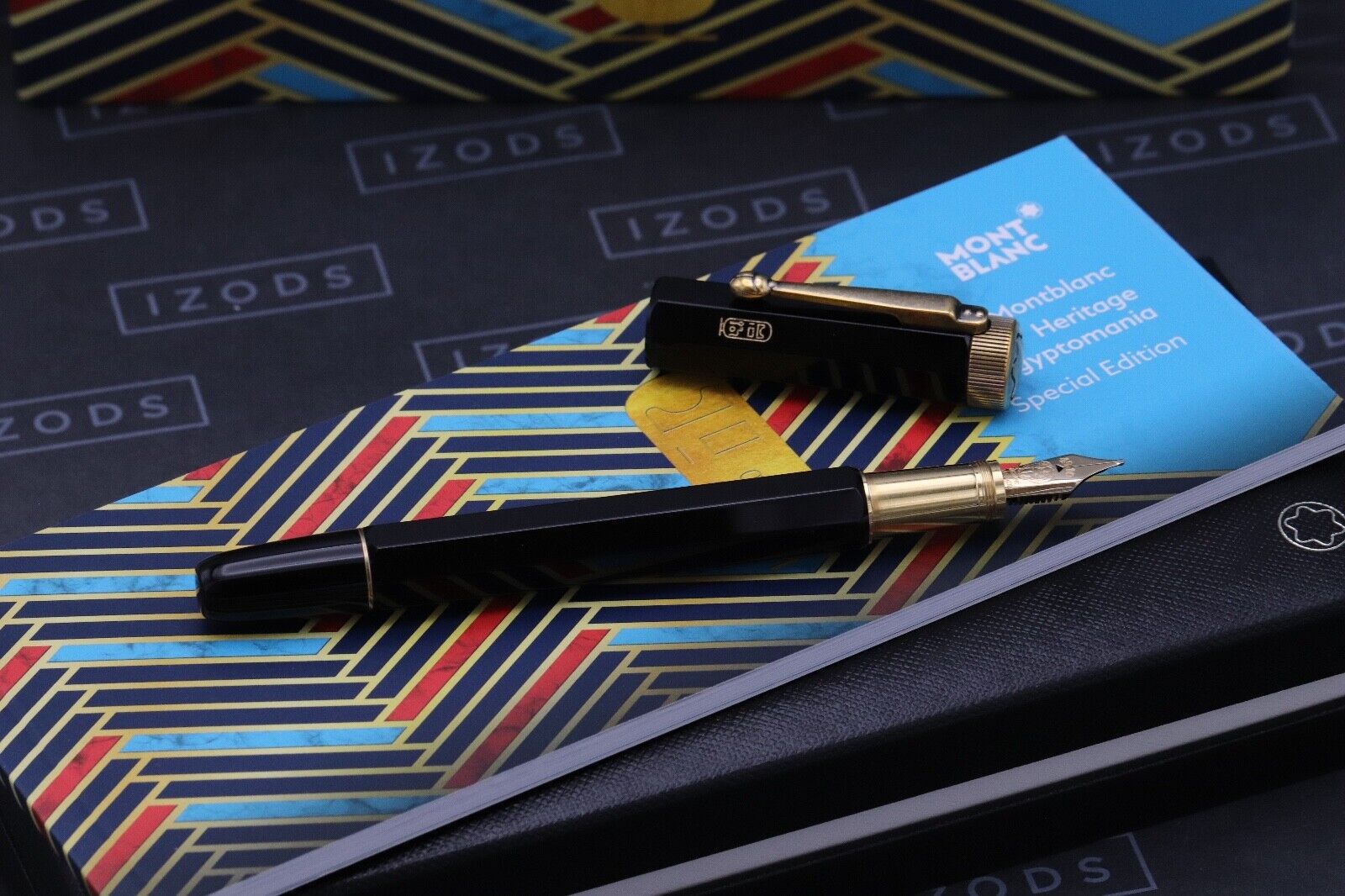 Montblanc Heritage Egyptomania Special Edition Black Fountain Pen image 1