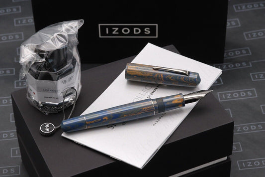 Leonardo Momento Zero Grande 2.0 Minimalist Ebonite Fountain Pen - #8 Fine Nib image 0