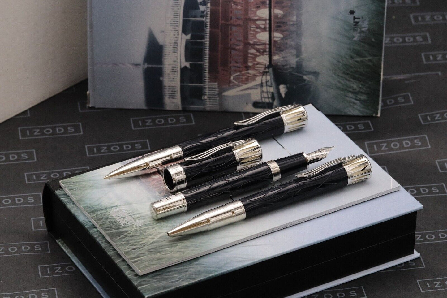 Montblanc Mark Twain Writers Edition FP, BP, MP Set - UNUSED image 0
