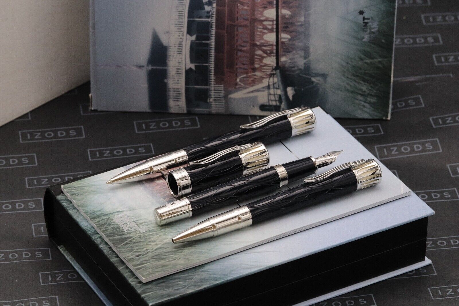 Montblanc Mark Twain Writers Edition FP, BP, MP Set - UNUSED image 0