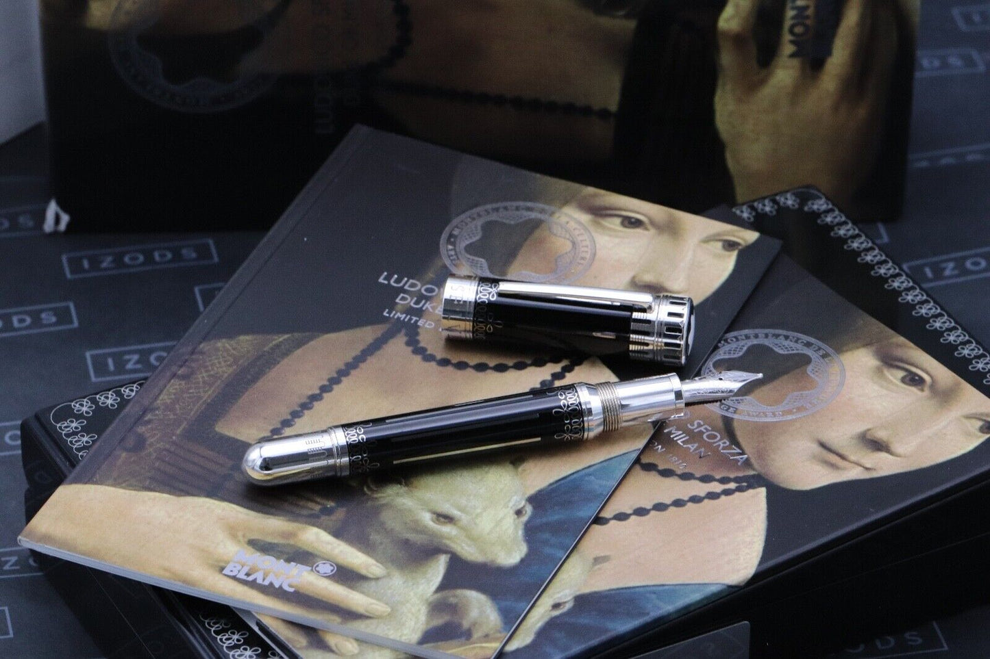 Montblanc Patron Of Art Ludovico Sforza 4810 Fountain Pen - NEVER INKED image 0