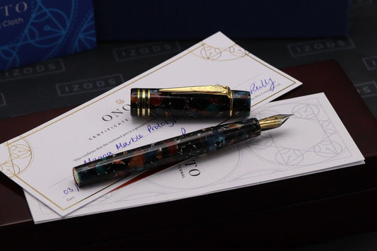 Onoto Magna The Vintage Marble Prototype Fountain Pen image 1