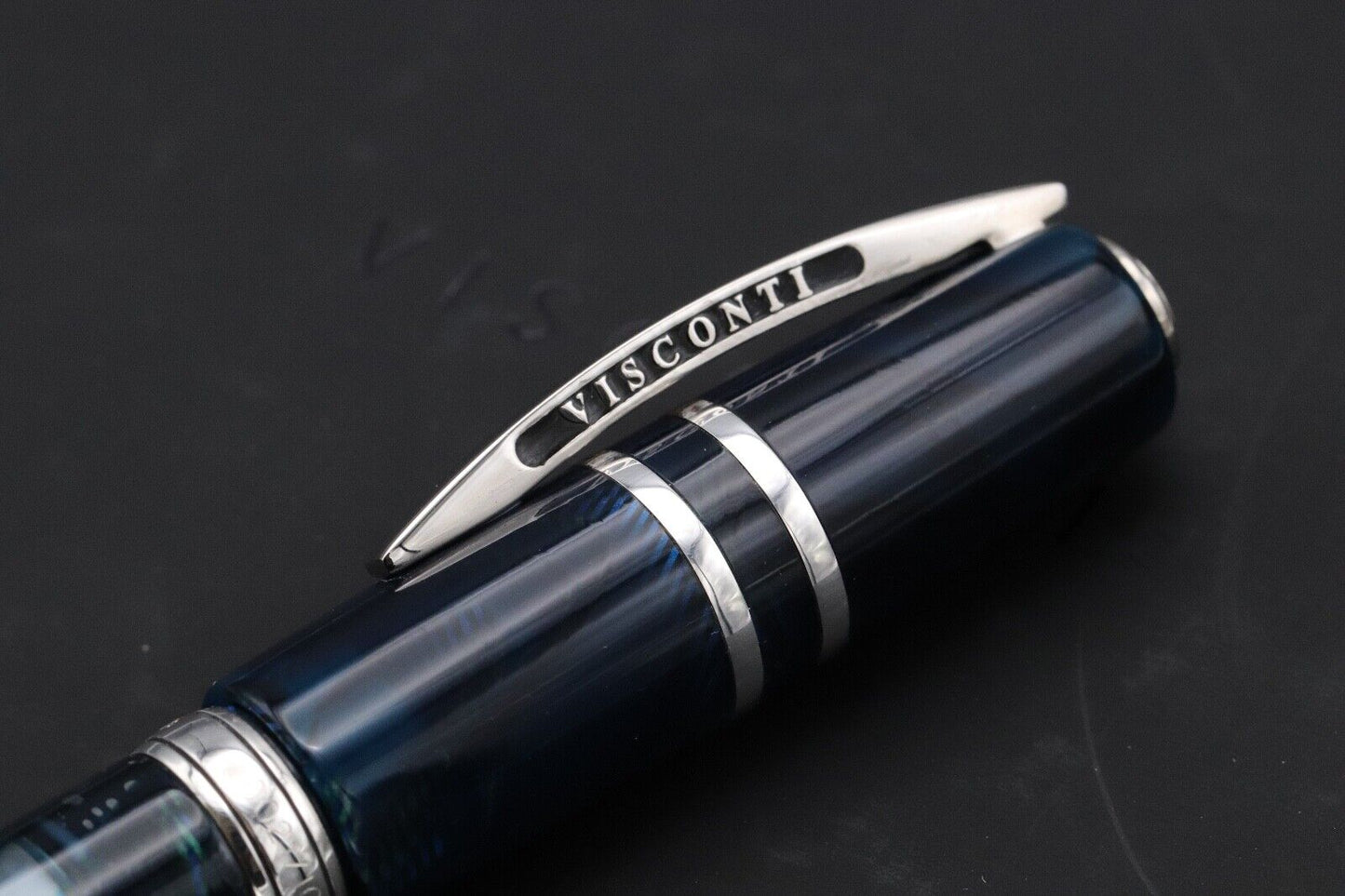 Visconti Homo Sapiens Crystal Swirl LE Fountain Pen - 23k Extra Fine image 7