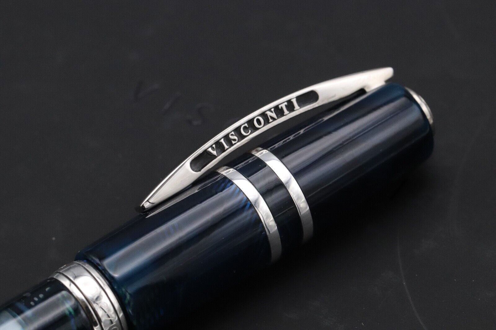 Visconti Homo Sapiens Crystal Swirl LE Fountain Pen - 23k Extra Fine image 7