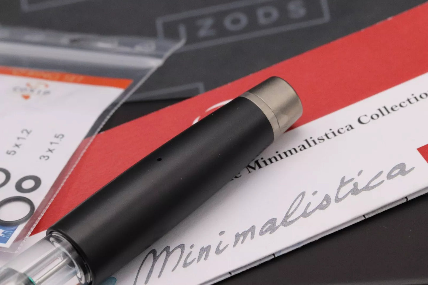 Conid Bulkfiller Minimalistica Demonstrator Fountain Pen - #6 Medium Nib image 6
