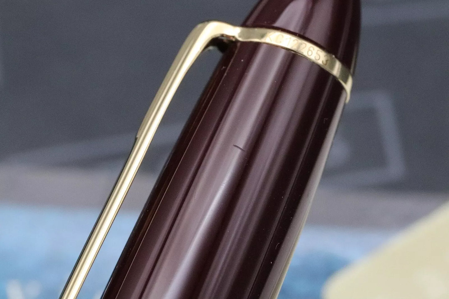 Montblanc Meisterstuck 146 LeGrand Bordeaux Fountain Pen - EF NIB - 1991-92 image 6