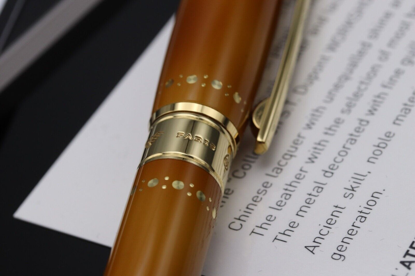S.T. Dupont Line D Derby Gold Atelier Ballpoint Pen image 4