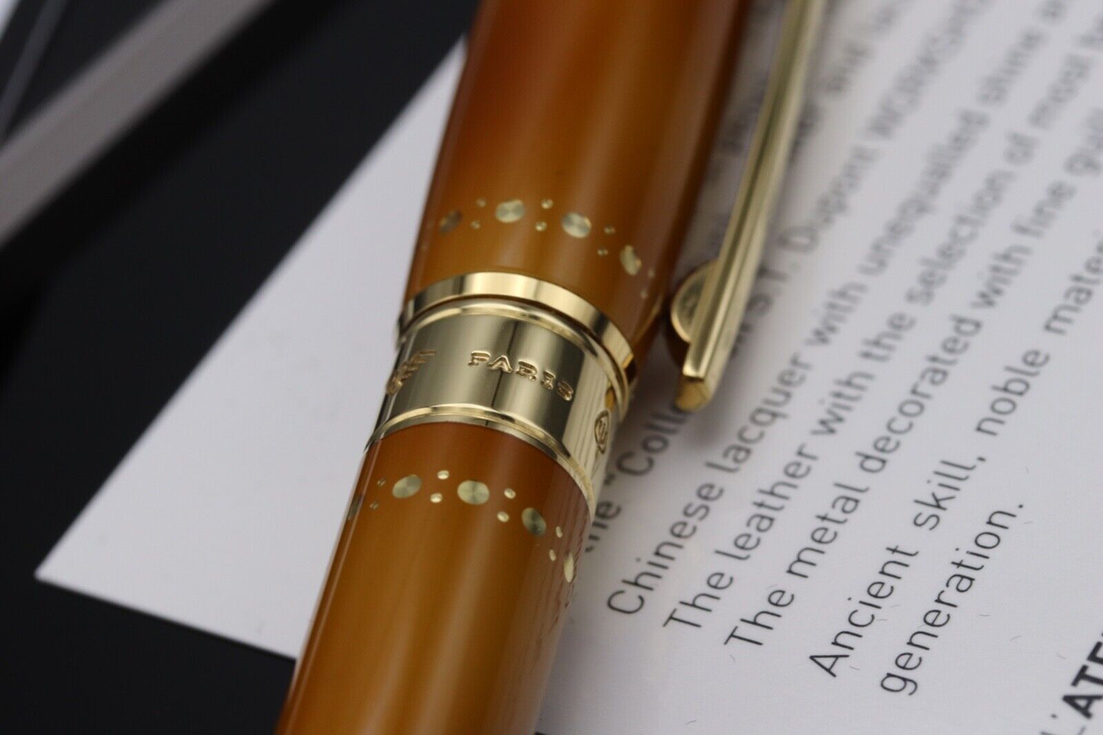S.T. Dupont Line D Derby Gold Atelier Ballpoint Pen image 4