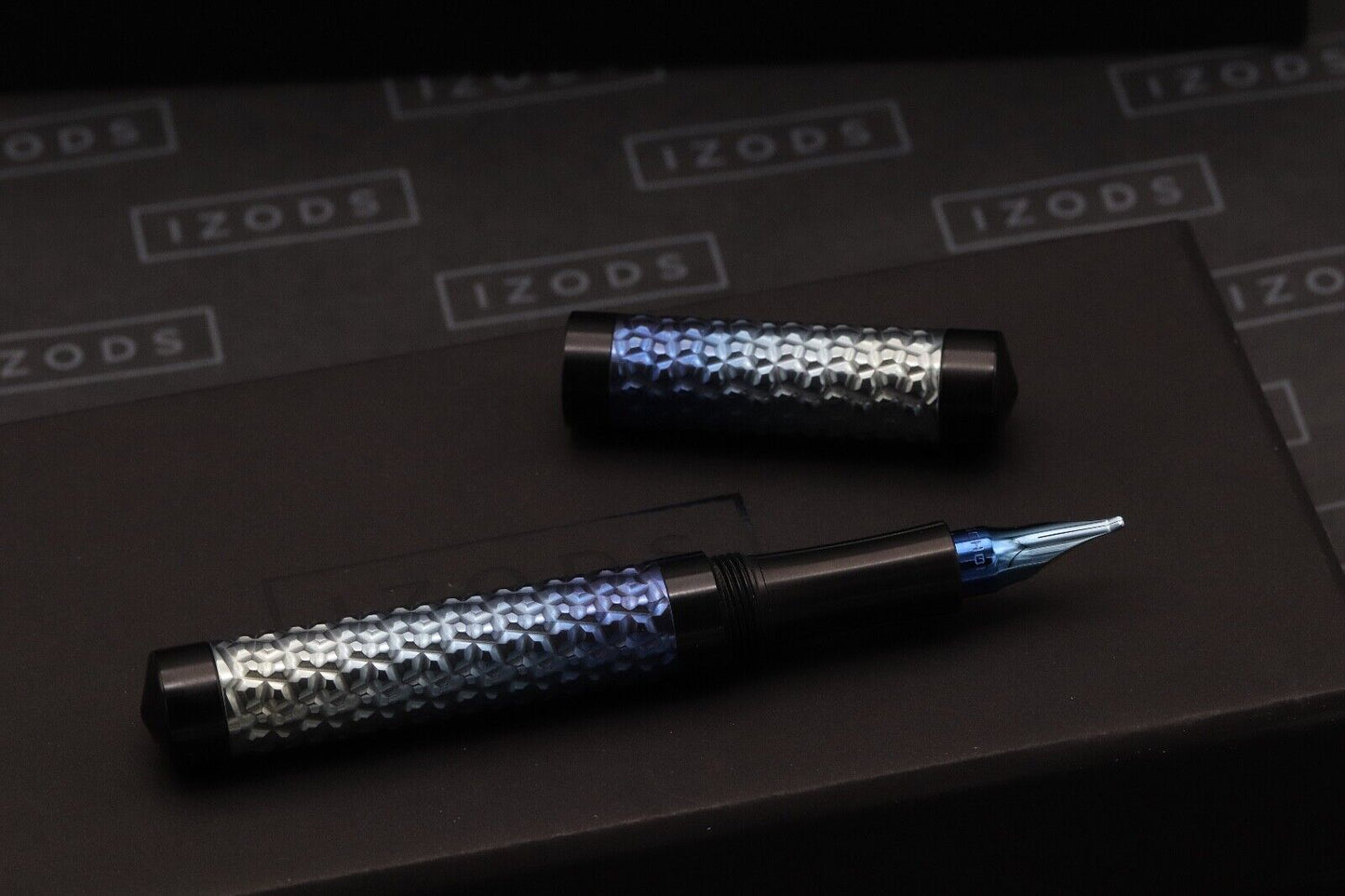 Schon DSGN Titanium Shell Fountain Pen - Stub Monoc Nib image 1