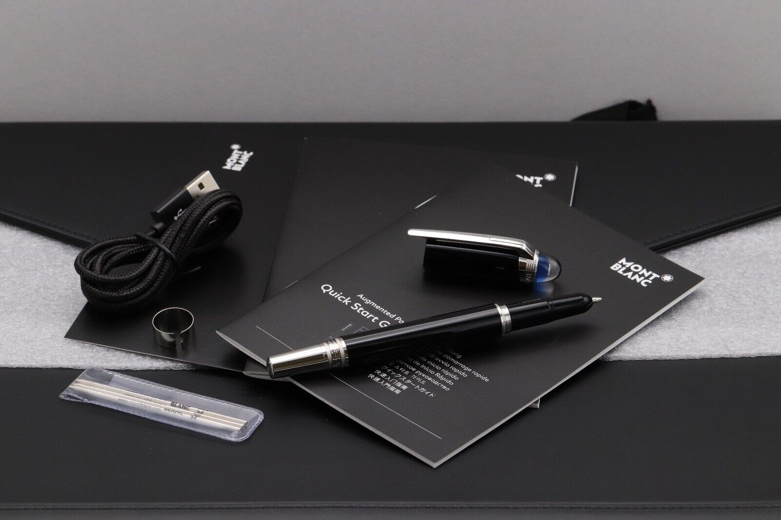Montblanc Starwalker Urban Spirit Ballpoint Augmented Paper Set - UNUSED image 0