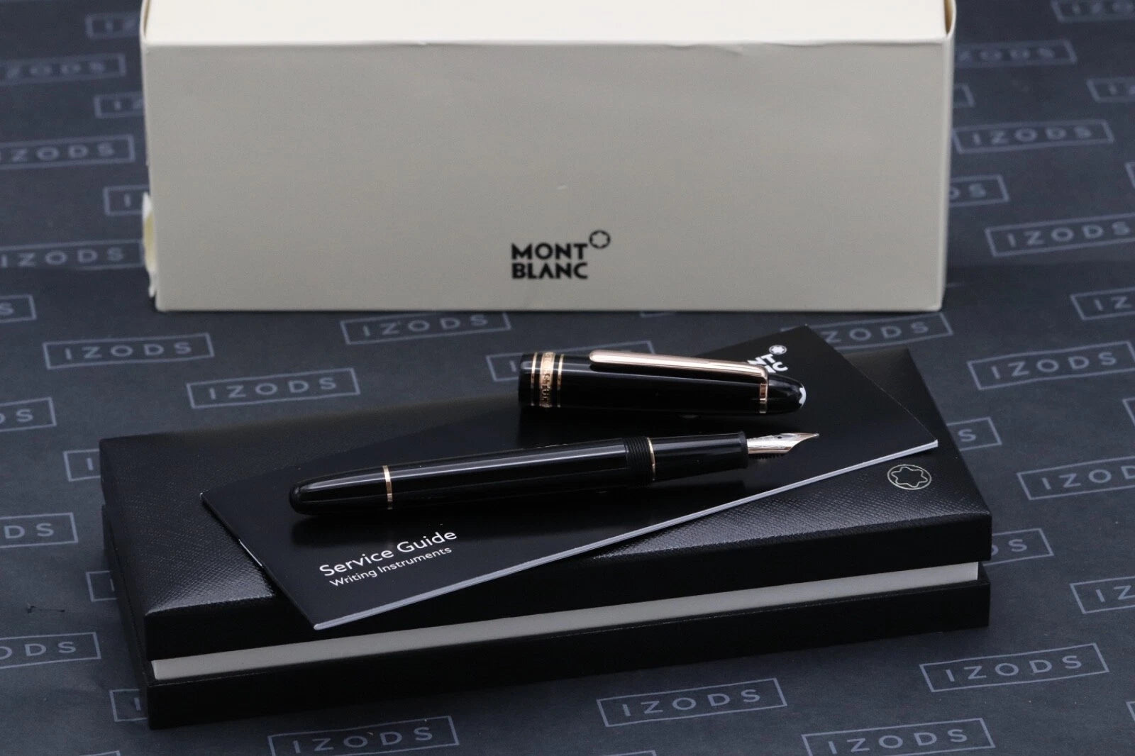 Montblanc Meisterstuck 145 Classique Red Gold Coated Fountain Pen - UNUSED image 0