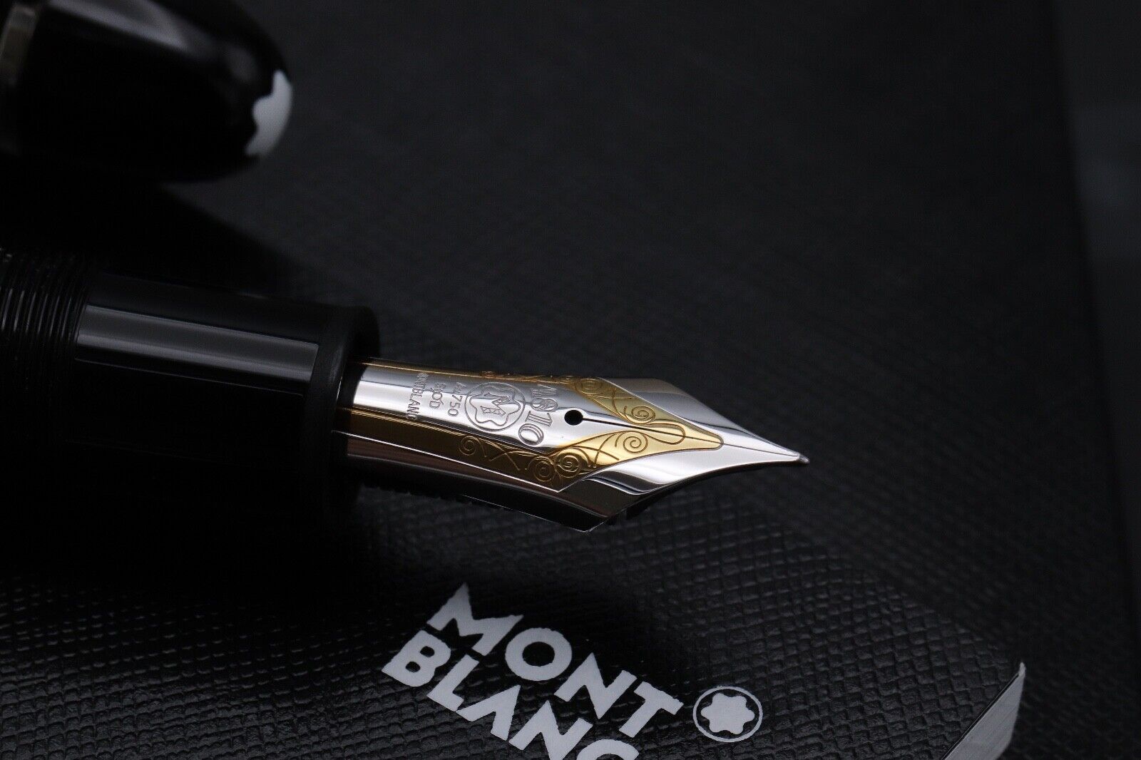 Montblanc Meisterstuck 149 Platinum-Coated Fountain Pen - EF John Sorowka Nib image 2