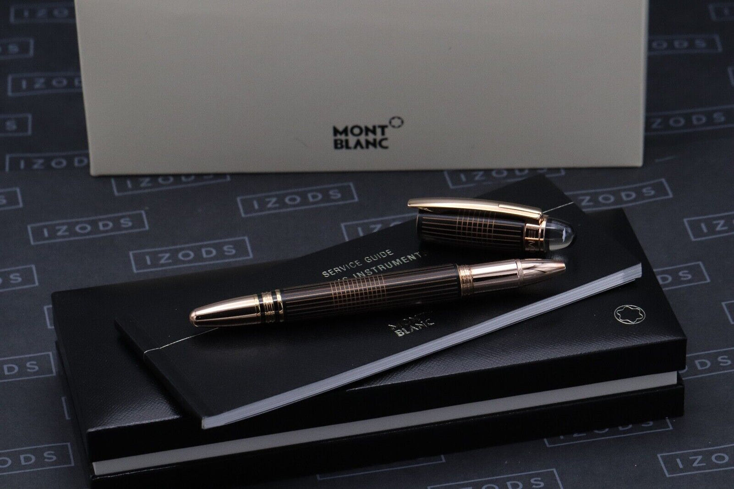 Montblanc Starwalker Red Gold Metal Rollerball / Fineliner Pen image 0