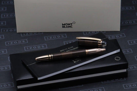 Montblanc Starwalker Red Gold Metal Rollerball / Fineliner Pen image 0