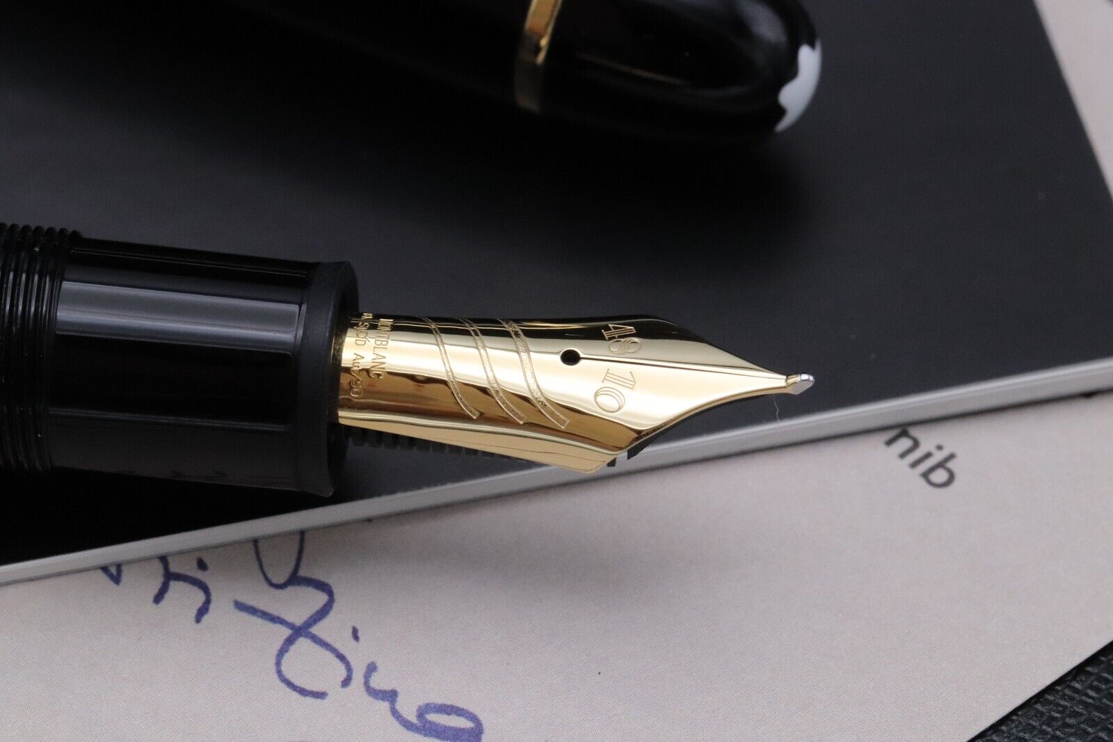 Montblanc Meisterstuck 149 Calligraphy Curved Nib SE Fountain Pen image 2