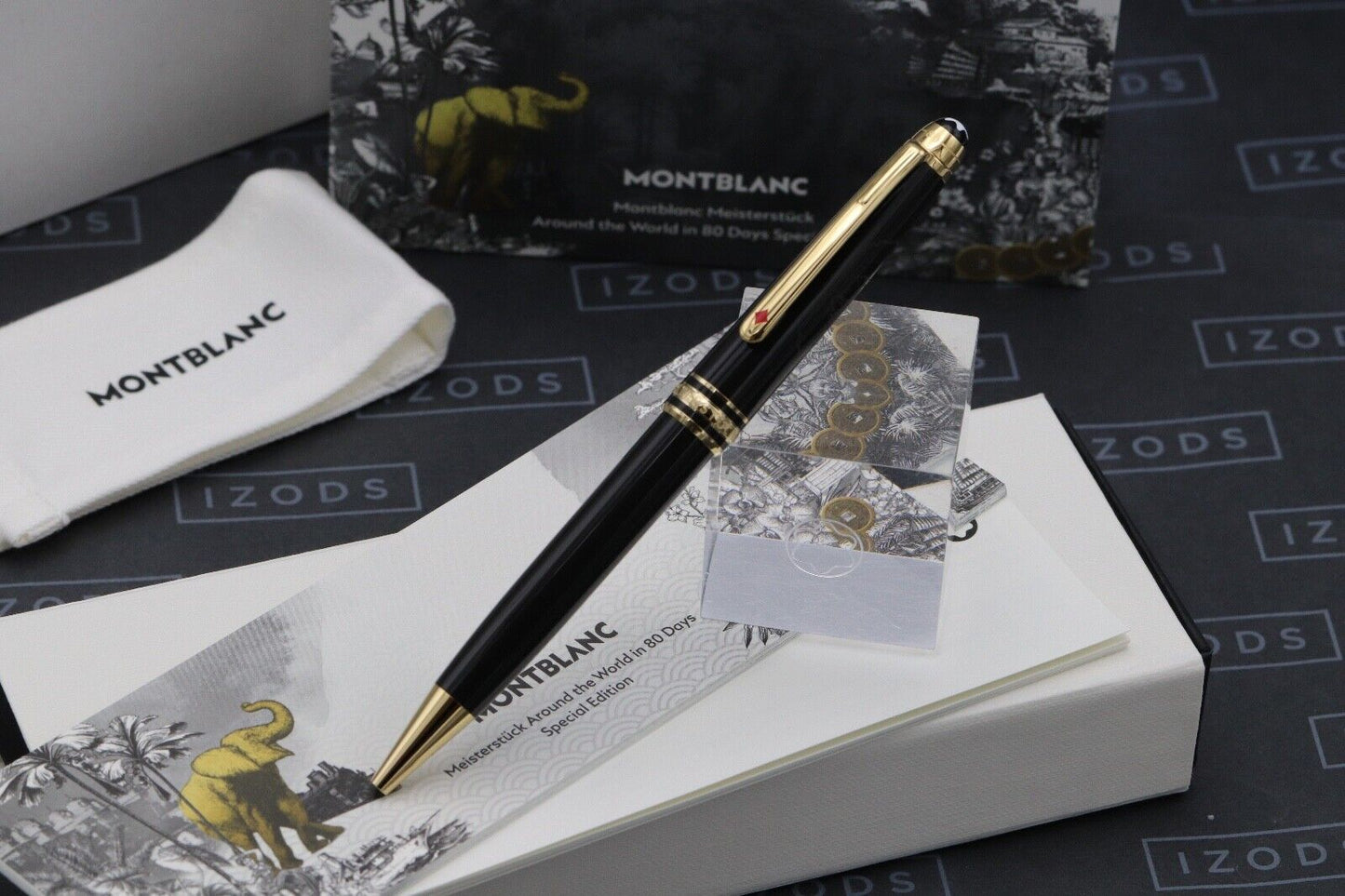 Montblanc Meisterstuck Classique Around The World in 80 Days Ballpoint Pen UNUSED image 1
