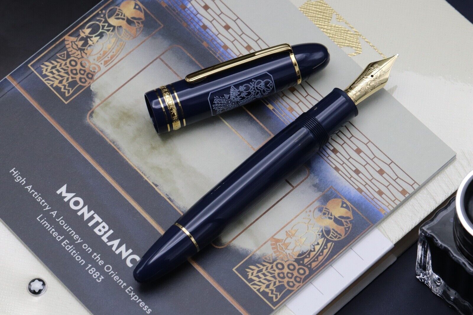 Montblanc Meisterstuck 149 Orient Express LE1883 Fountain Pen image 2