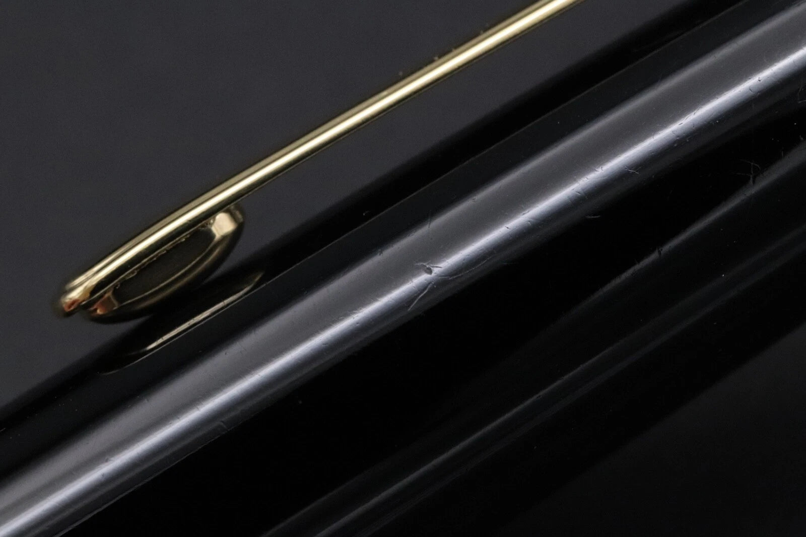 Montblanc Meisterstuck 146 LeGrand Gold Coated Fountain Pen - OB Monotone Nib image 2