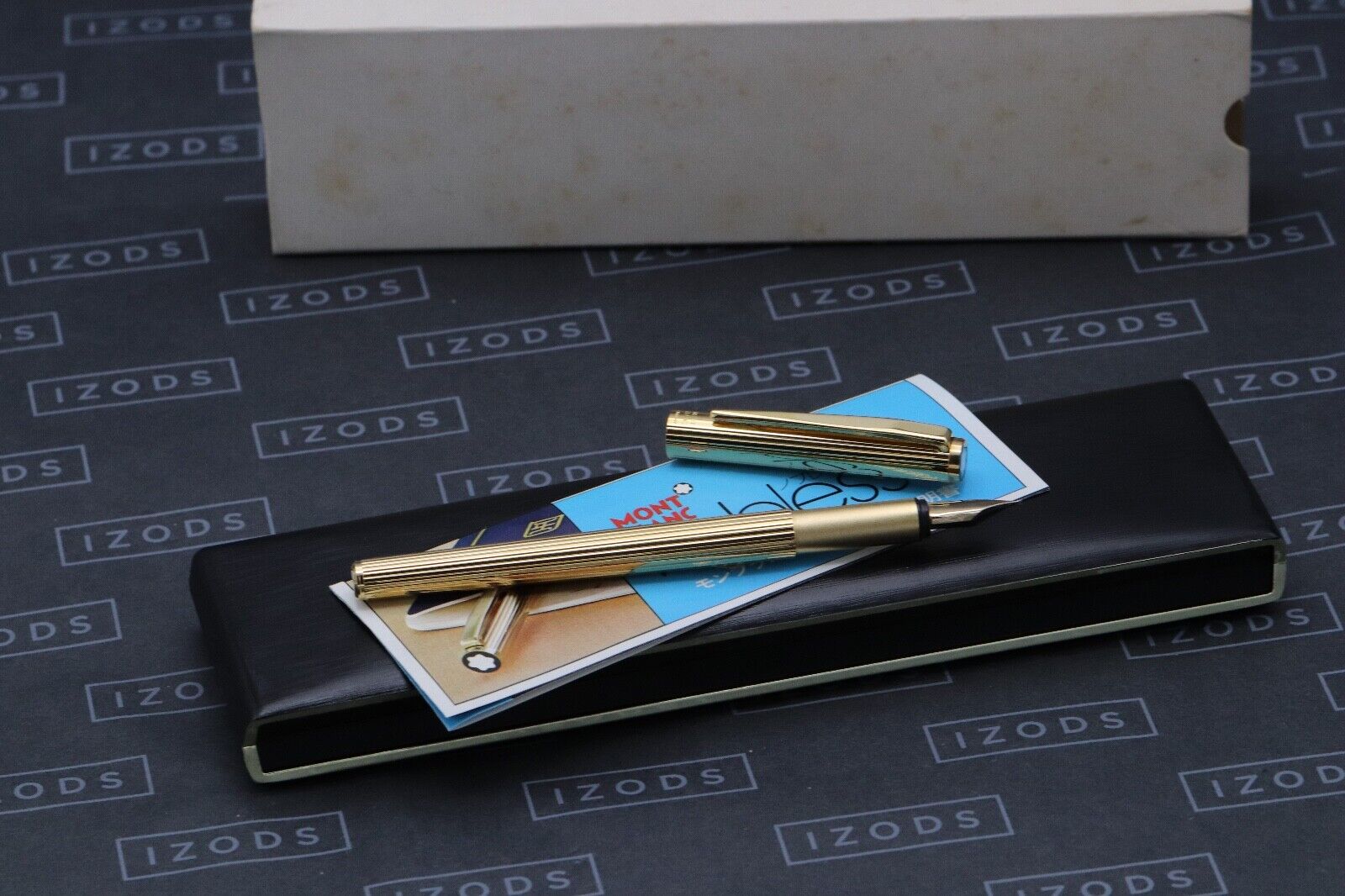 Montblanc Noblesse 1st Generation Gold-Plated Fountain Pen - 14K EF Nib image 0