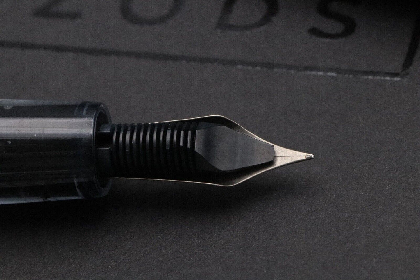 Conid Bulkfiller Minimalistica Demonstrator Fountain Pen - #6 Ti Fine Nib image 4