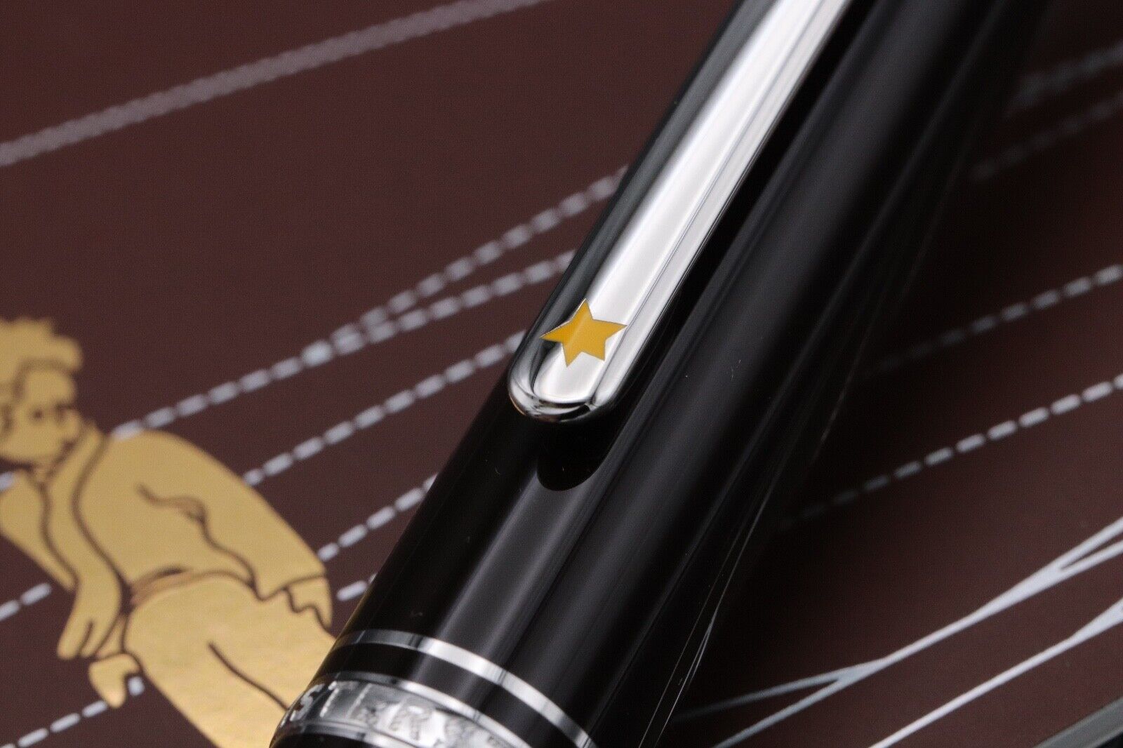 Montblanc Meisterstuck Classique Le Petit Prince Aviator Ballpoint Pen - UNUSED image 2