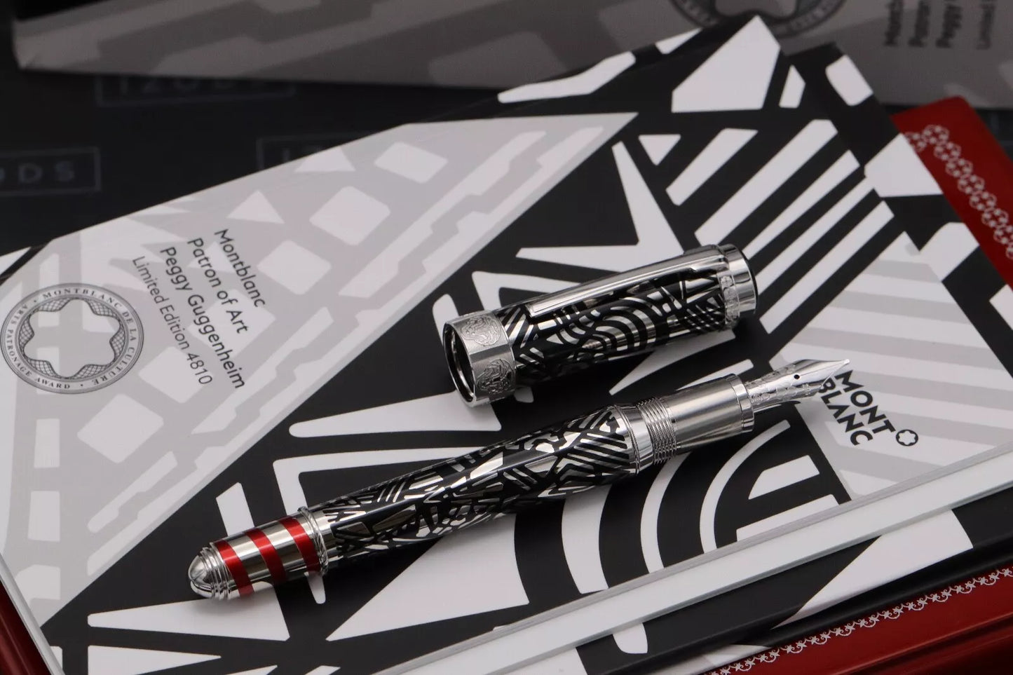 Montblanc Patron Of Art Peggy Guggenheim 4810 Fountain Pen – UNUSED image 1